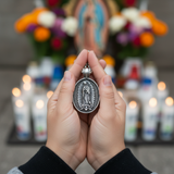 Our Lady of Guadalupe Virgin Mary Necklace,the patron saint of America and unborn children