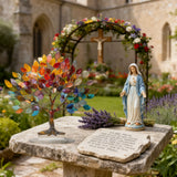 🌳 Tree of Life Acrylic Desktop Art: A Christian Symbol of Roots in Faith, Fruits in Grace