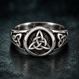 Celtic Trinity Knot Ring – Symbol of the Holy Trinity, Eternal Faith, Love & Protection