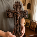 A Sacred Presence for Your Home: Hand-Carved Orthodox Cross