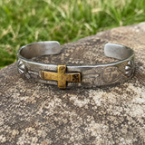 Mayan Tribal Totem Cross Bracelet