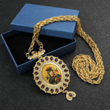 Our Lady of Perpetual Help Icon Pendant Necklace