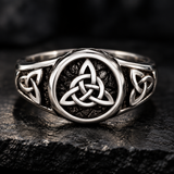 Celtic Trinity Knot Ring – Symbol of the Holy Trinity, Eternal Faith, Love & Protection