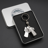St. Benedict's Exorcism Keychain - Presented in a beautiful St. Benedict's gift box