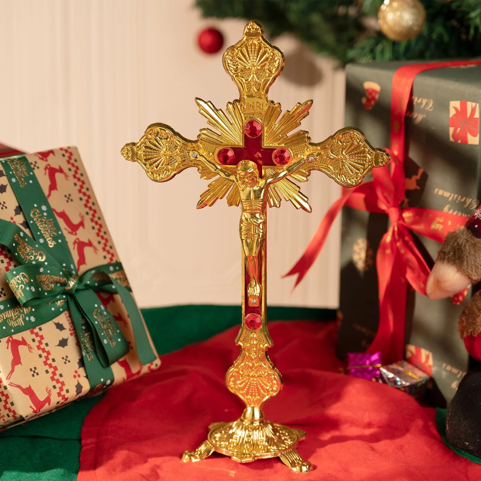 Vintage Cross Tabletop Ornament Decorative Art – BGCOPPER