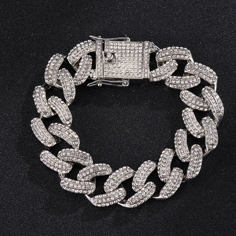 Cuban necklace bracelet for men and women