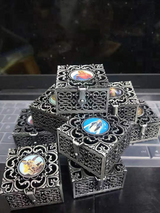 Metal zinc alloy high-grade rosary hollow gift box