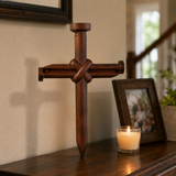 Nail Cross Wooden Wall Art: A Christian Symbol of Sacrifice & Redemption