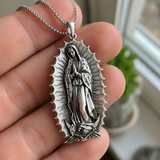 Our Lady of Guadalupe S925k Silver Necklace