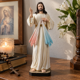 Divine Mercy Jesus Resin Statue – A Sacred Symbol of Faith, Grace & Protection