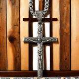 S925K Silver Cross Necklace: Embodiment of the Light of Faith
