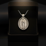 Our Lady of Guadalupe Virgin Mary Necklace,the patron saint of America and unborn children