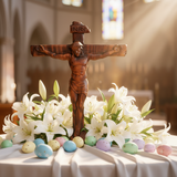 复活节百合场景