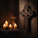 烛光氛围凯尔特十字