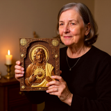 Our Lord Jesus Sacred Heart Wood Carving - Christian Catholic Personalized Carving Gift