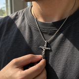 S925K Silver Jesus Crucifix Pendant | A Tangible Reminder of His Love
