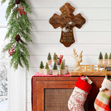 American Eagle Wooden Cross - God Bless America