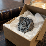 Archangel Michael Steel Titanium Ring——Giving us the strength and courage to move forward