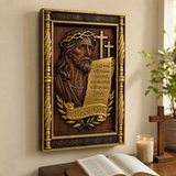 John 8:32 Hand-Carved Beechwood Christian Wall Plaque – The Truth Shall Set You Free