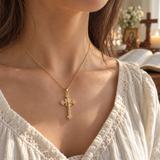 Neue religiöse schmuck frauen kreuz anhänger design nische halskette schlüsselbein kette