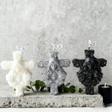 Sacred Light Christmas Candle - Christ King & Holy Mary Edition | Natural Soy Wax Christian Candles for Advent Worship & Prayer