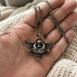 Seraphim Angel Pendant Necklace Angel Wings Amulet
