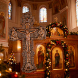 A Sacred Presence for Your Home: Hand-Carved Orthodox Cross