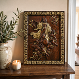 Assumption of Mary Hand-Carved Wood Wall Art: A Tribute to Heavenly Glory