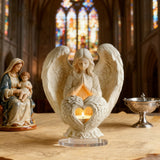 "Praying Angel" 2D Flat Acrylic Table Decor – A Glow of Peace for Your Christian Home