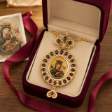 Our Lady of Perpetual Help Icon Pendant Necklace
