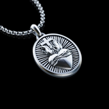 Sacred Heart  Medallion Necklace