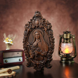 Santa Teresa Wall Decoration Woodcarving