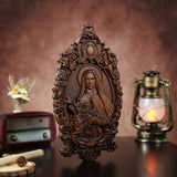 Santa Teresa Wall Decoration Woodcarving