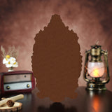 Santa Teresa Wall Decoration Woodcarving