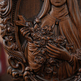 Santa Teresa Wall Decoration Woodcarving