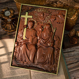 Bgcopper Holy Trinity Wood Wall Decor