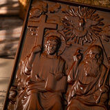 Bgcopper Holy Trinity Wood Wall Decor