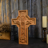 Bgcopper Ascension von Jesus Holz schnitzerei Kreuz-2023 NEUE VERSION