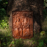Bgcopper Holy Trinity Wood Wall Decor