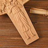 “Good Shepherd” Jesus Shepherd Wooden Wall Hanging - BGCOPPER