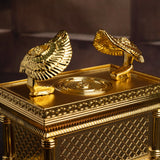The Ark Of the Covenant Home Decoration Christian Decor Religious Gift(Gold plated copper)