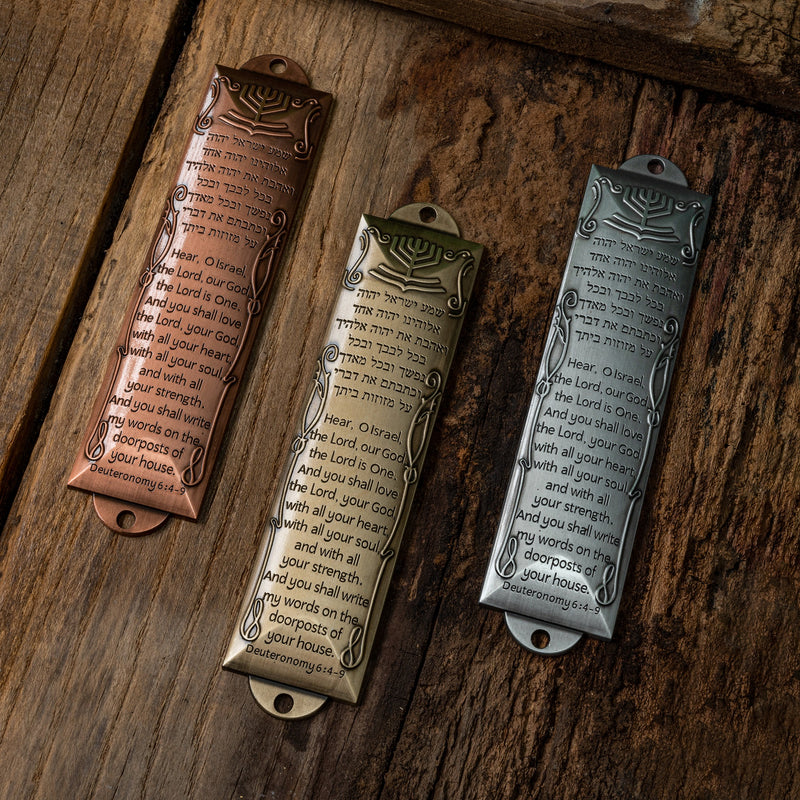 Mezuzah with Scroll for Door,Mezzuzahs for outside door, House warming Blessing Gift