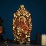 Santa Teresa Wall Decoration Woodcarving
