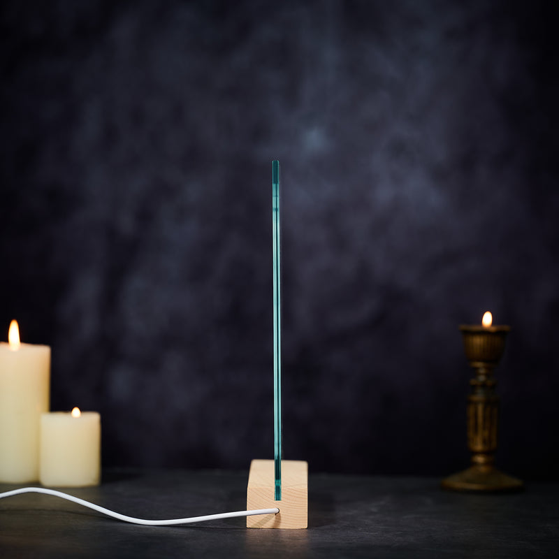 Jesus Crucifixion Glass Lamp: Turning Faith into a Tangible Daily Sacred Object