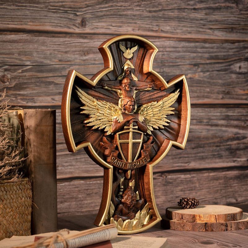 The Trinity and the Archangel's Dragonslayer's Cross