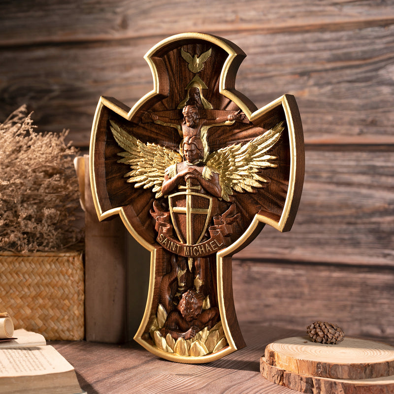 The Trinity and the Archangel's Dragonslayer's Cross