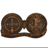 St. Benedict's Exorcism Medal Christian Wall Plaque - Best Christmas Gift