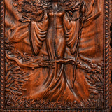 Slavic Goddess Wooden Wall Hanging Wall Decor