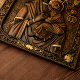 Our Lady of Perpetual Help Wood Carving Wall Decor Gift