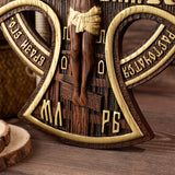 Orthodox Crucifixion Wood Sculpture - Remembering the Significance of Jesus' Crucifixion